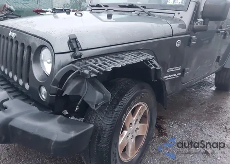 2017 Jeep Wrangler Unlimited Sport 4X4 z USA, uszkodzony, nr VIN 1C4HJWDG4HL539631